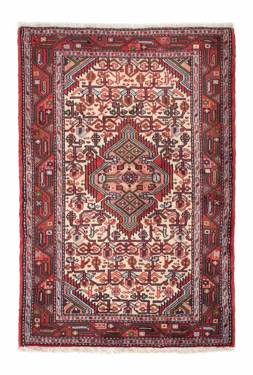 Tapis persan - Nomadic - 125 x 84 cm - beige