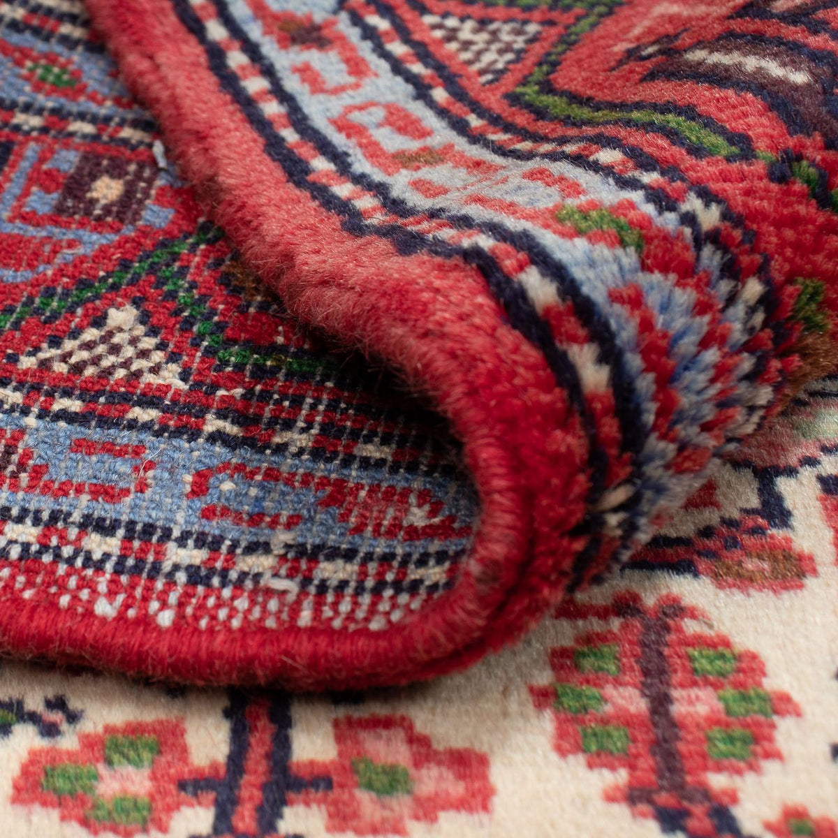 Tapis persan - Nomadic - 125 x 84 cm - beige