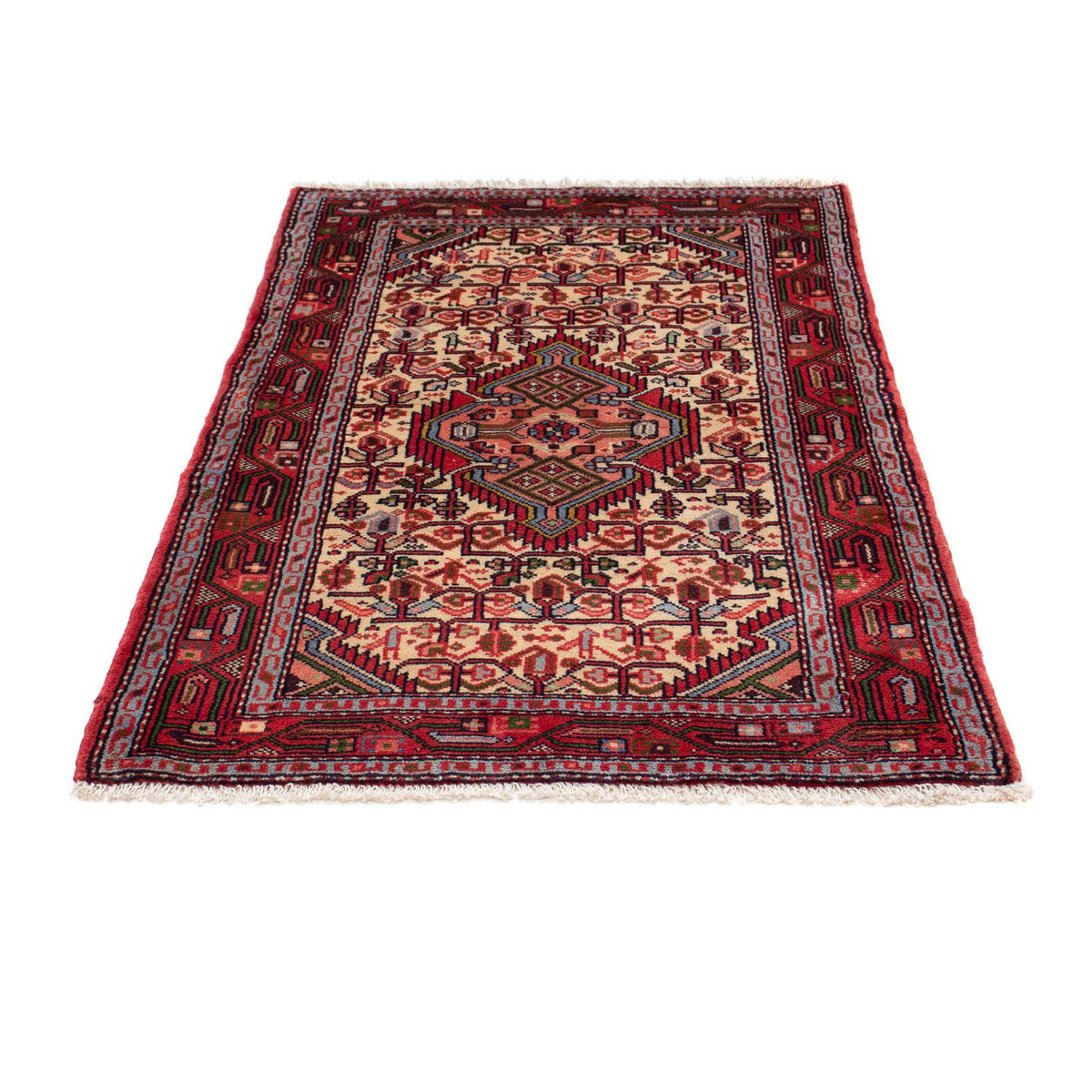 Tapis persan - Nomadic - 125 x 84 cm - beige