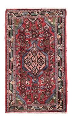 Tapis persan - Nomadic - 127 x 76 cm - rouge