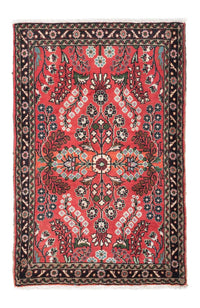 Tapis persan - Nomadic - 129 x 85 cm - rouge