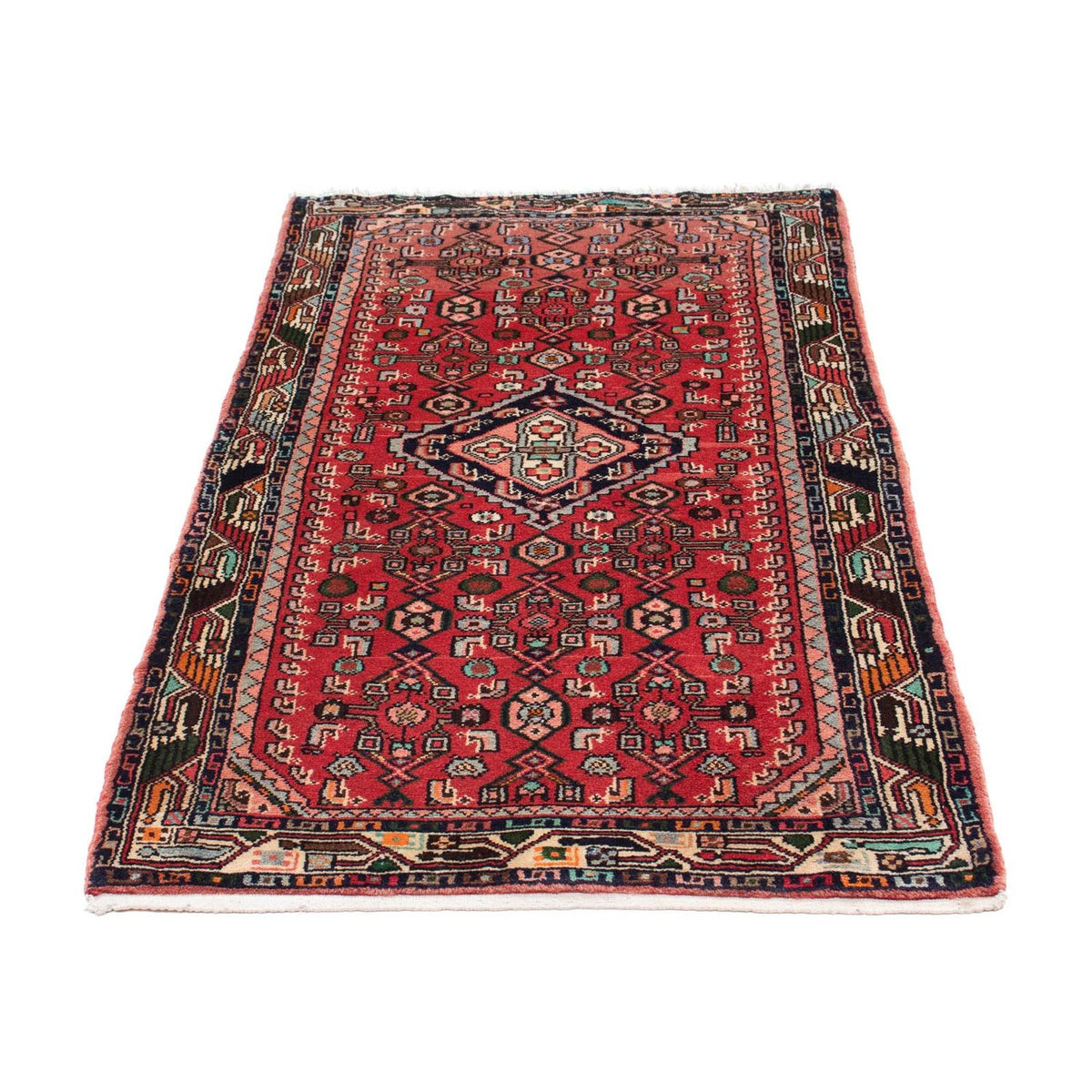 Tapis persan - Nomadic - 152 x 82 cm - rouge