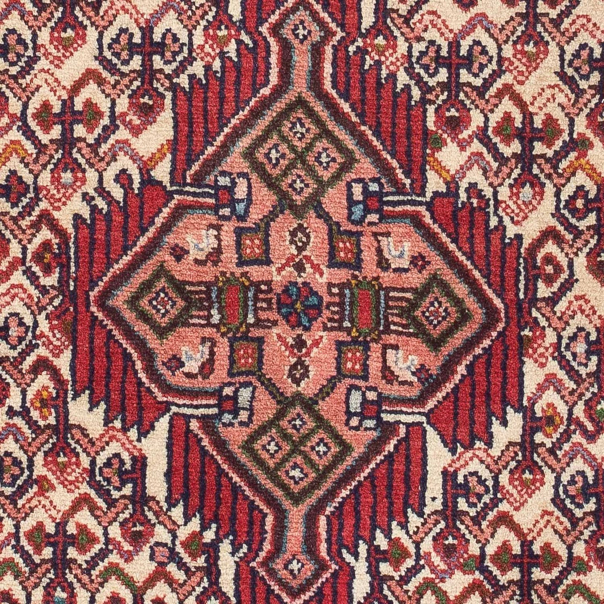 Tapis persan - Nomadic - 122 x 80 cm - beige