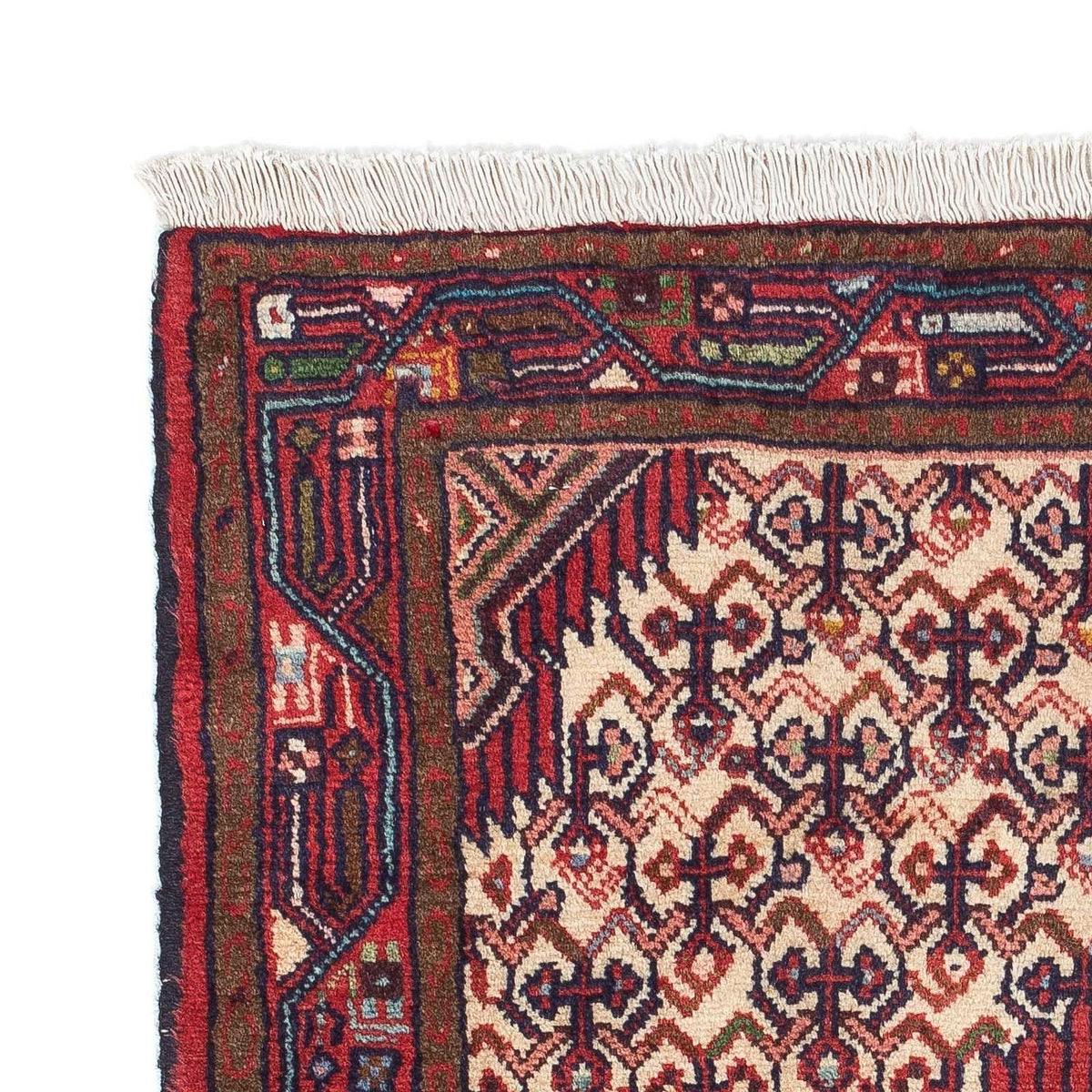 Tapis persan - Nomadic - 122 x 80 cm - beige