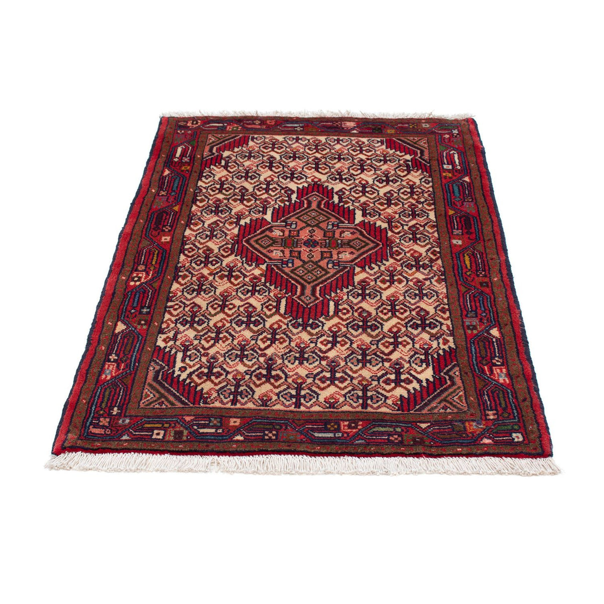 Tapis persan - Nomadic - 122 x 80 cm - beige