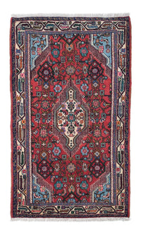 Tapis persan - Nomadic - 133 x 81 cm - rouge