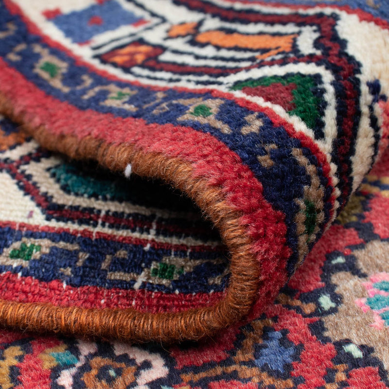 Tapis persan - Nomadic - 133 x 81 cm - rouge