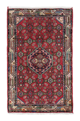 Tapis persan - Nomadic - 124 x 78 cm - rouge