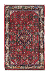 Tapis persan - Nomadic - 124 x 78 cm - rouge