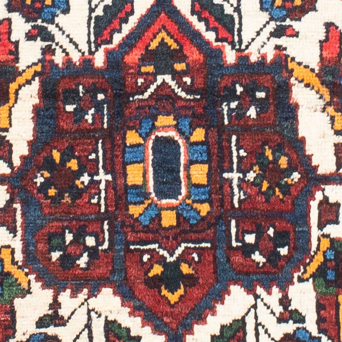 Tapis persan - Nomadic - 143 x 107 cm - bleu foncé