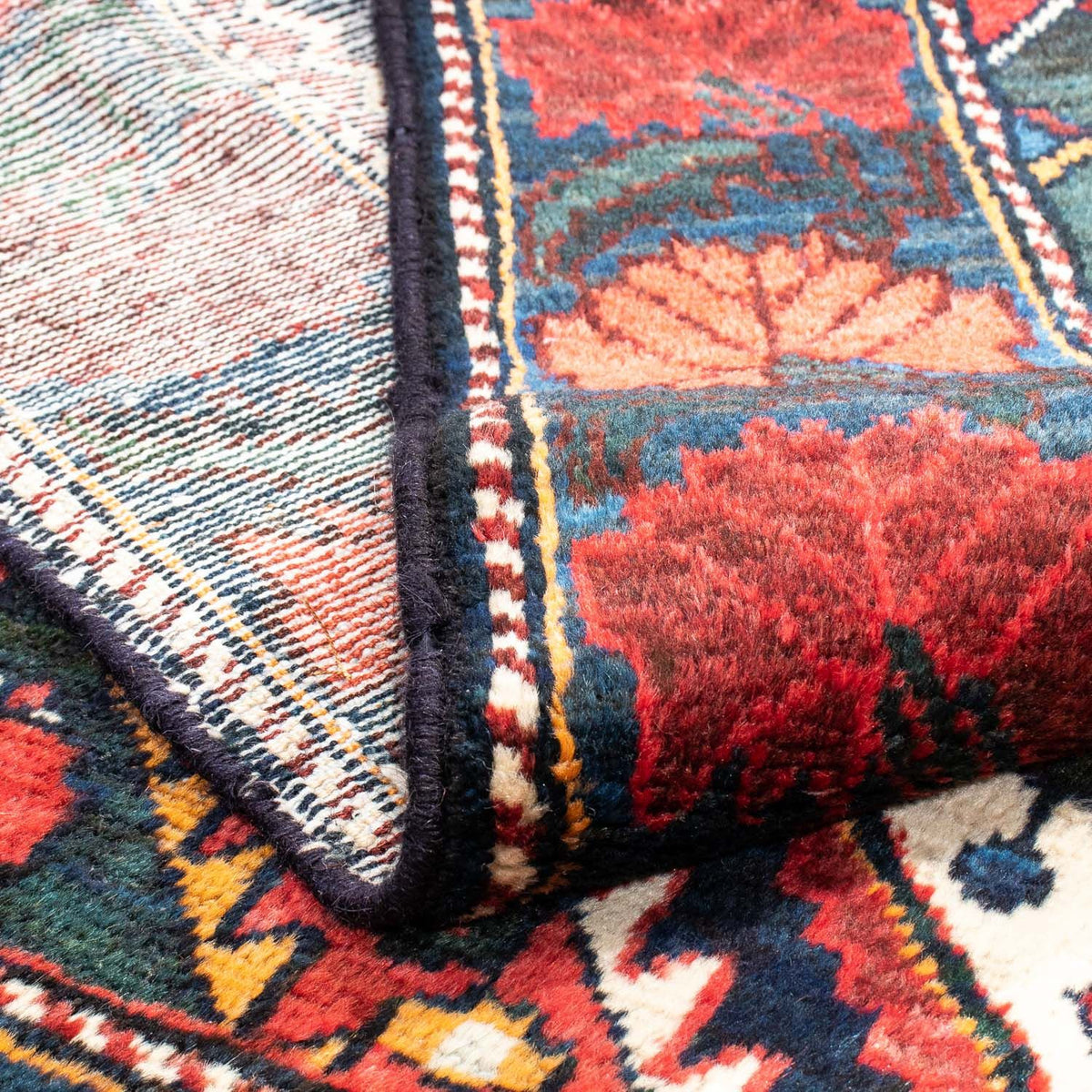 Tapis persan - Nomadic - 143 x 107 cm - bleu foncé