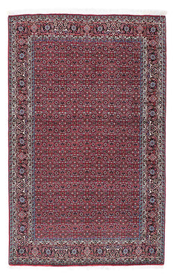 Tapis persan - Bidjar - 209 x 134 cm - rouge clair