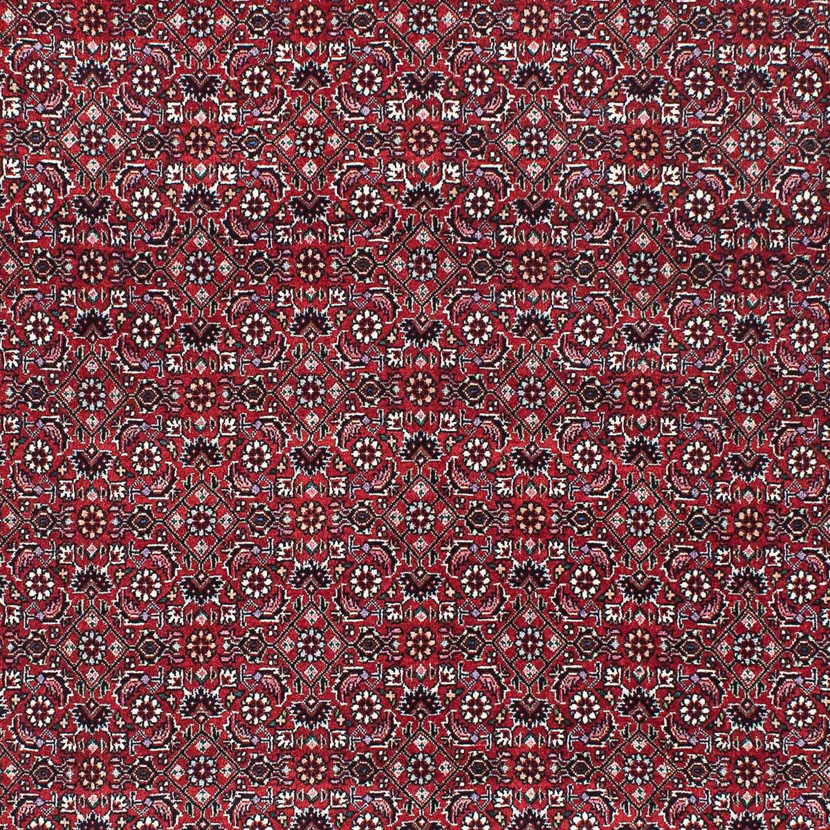 Tapis persan - Bidjar - 209 x 134 cm - rouge clair