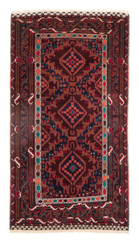 Tapis de couloir Tapis Belutsch - 197 x 105 cm - rouge foncé