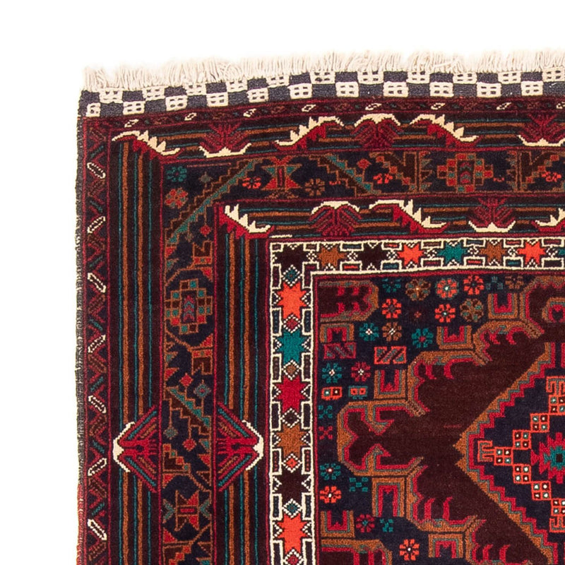 Tapis de couloir Tapis Belutsch - 197 x 105 cm - rouge foncé