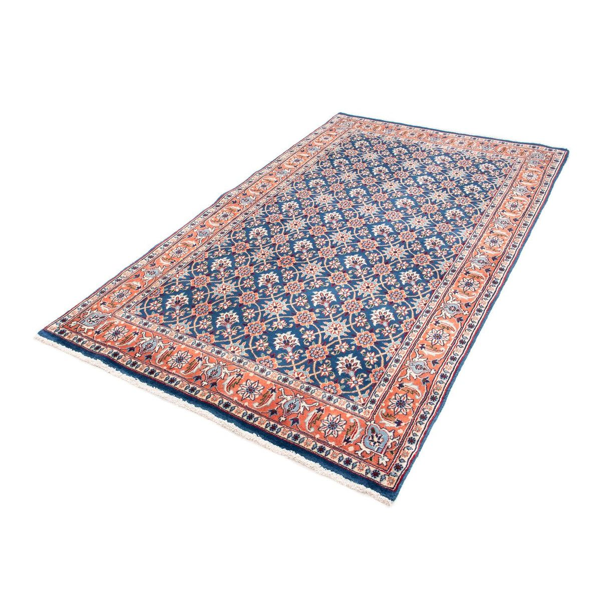 Tapis persan - Nomadic - 200 x 115 cm - bleu