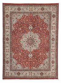 Tapis persan - Ghom - 274 x 209 cm - rouge