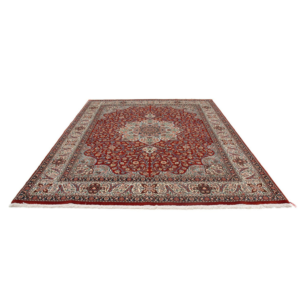 Tapis persan - Ghom - 274 x 209 cm - rouge