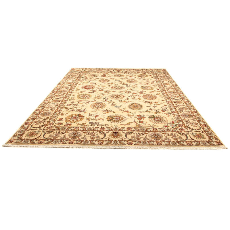 Tapis persan - Tabriz - Royal - 346 x 256 cm - marron clair