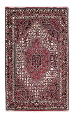 Tapis persan - Bidjar - 205 x 131 cm - rouge clair