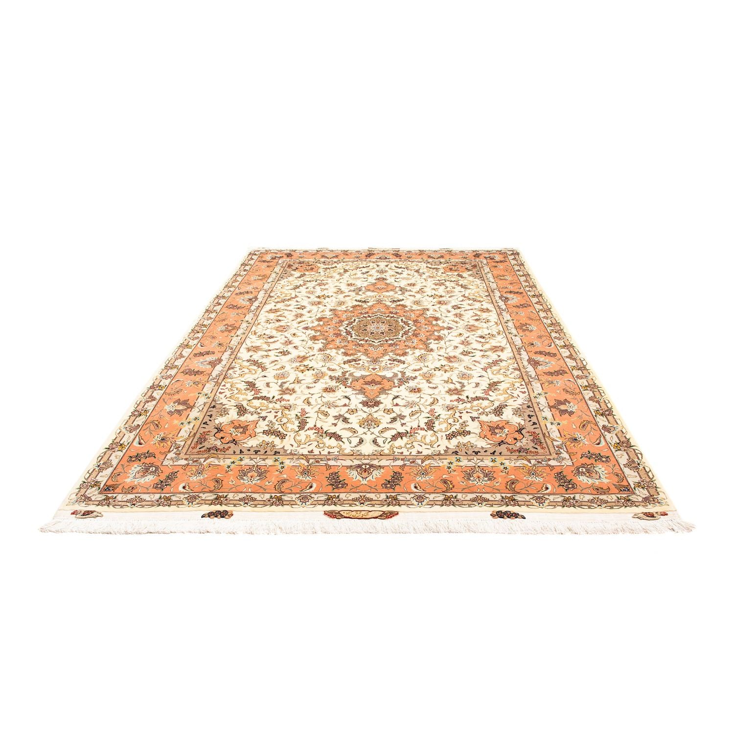 Tapis persan - Tabriz - Royal - 300 x 204 cm - beige