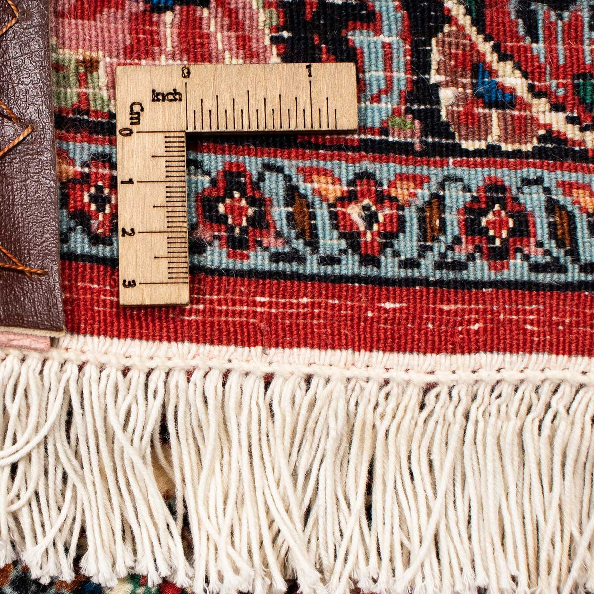 Tapis persan - Bidjar - 394 x 302 cm - rouge clair