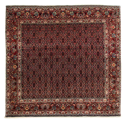 Tapis persan - Bidjar carré  - 208 x 197 cm - marron
