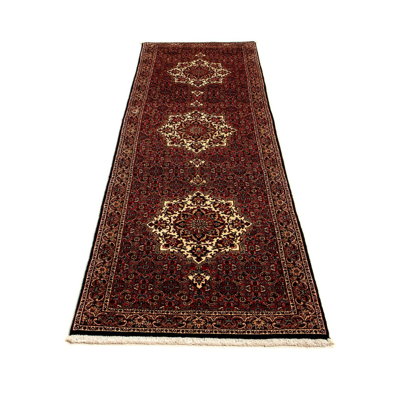 Tapis de couloir Tapis persan - Bidjar - 270 x 72 cm - multicolore