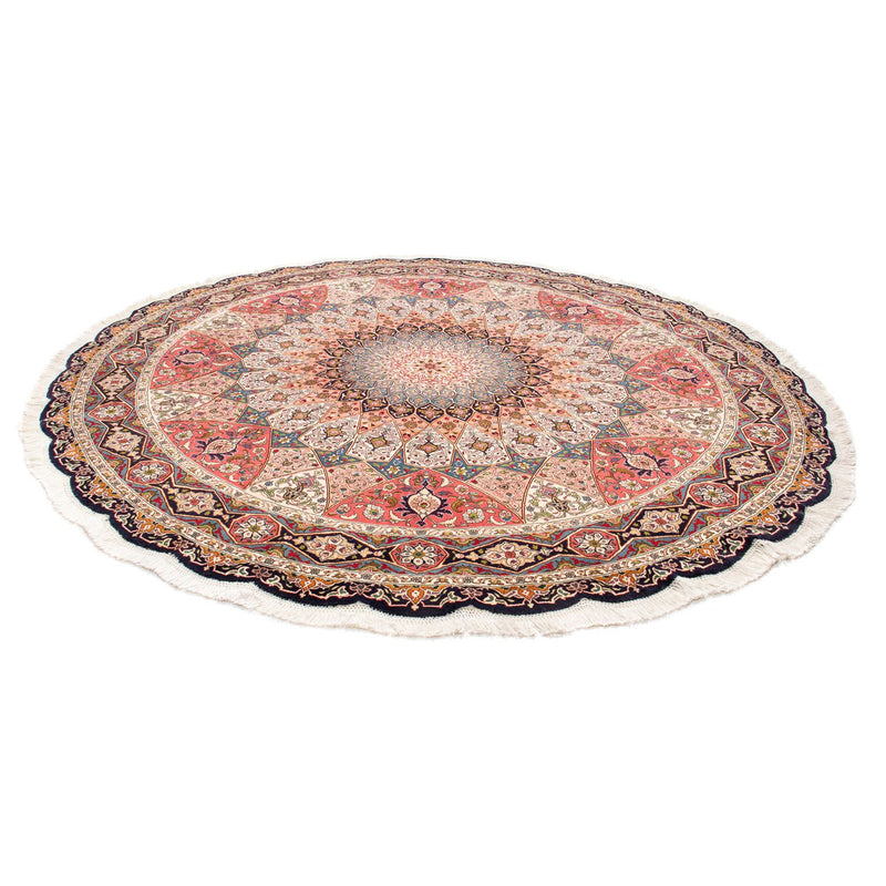 Tapis persan - Tabriz - Royal ronde  - 250 x 250 cm - multicolore