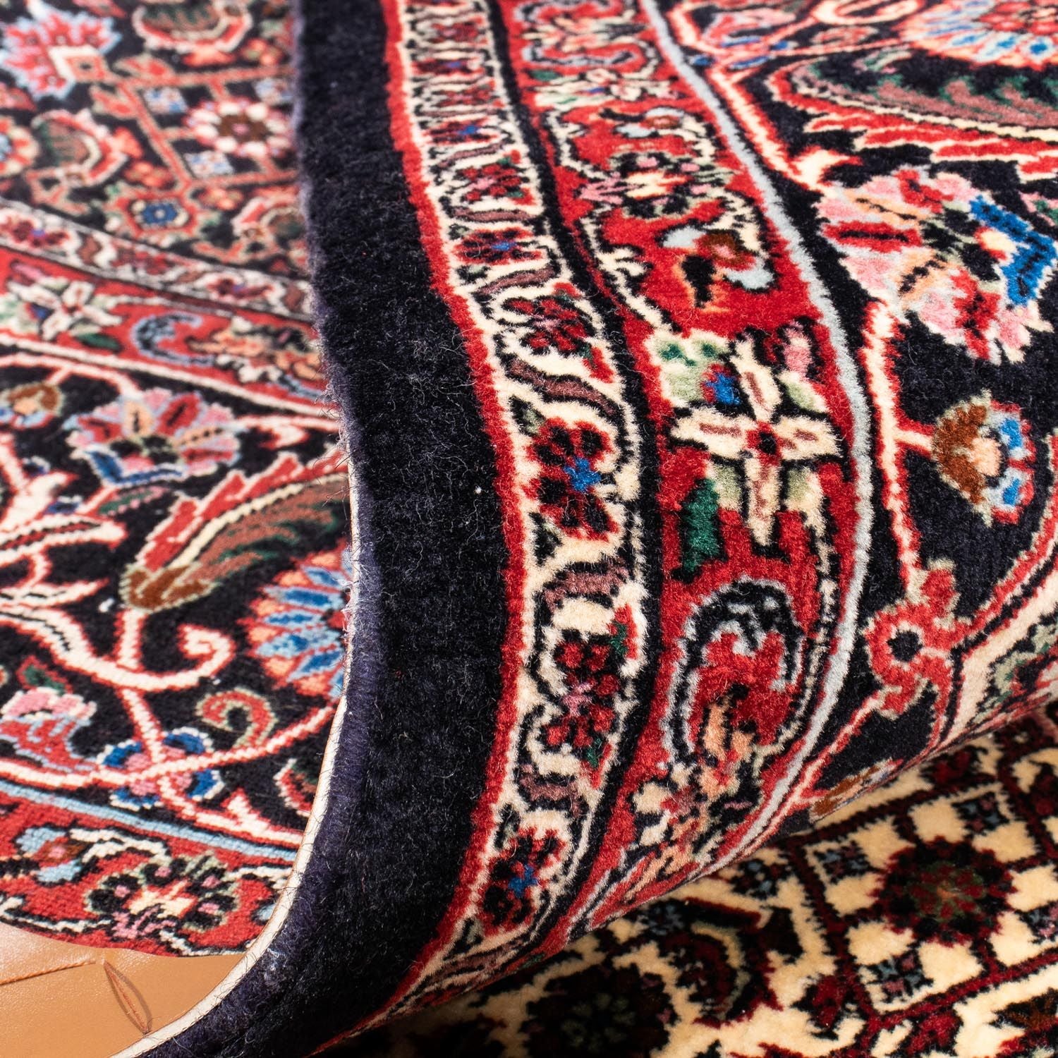 Tapis persan - Bidjar - 349 x 245 cm - rouge clair