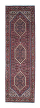 Tapis de couloir Tapis persan - Bidjar - 245 x 74 cm - rouge clair