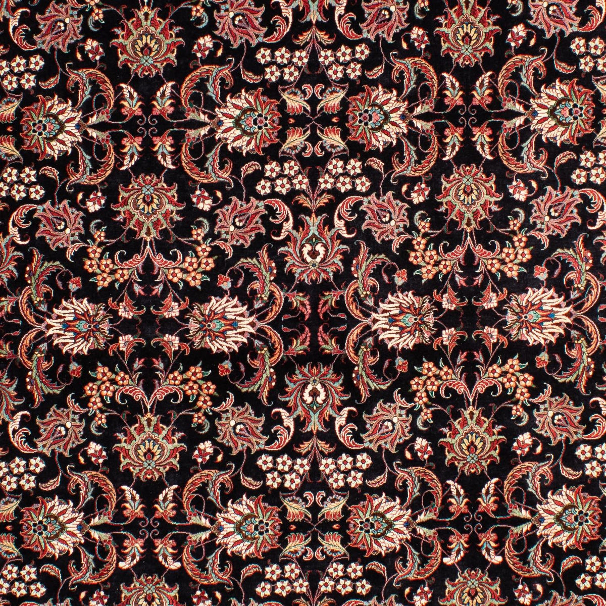 Tapis persan - Bidjar - 299 x 203 cm - bleu foncé