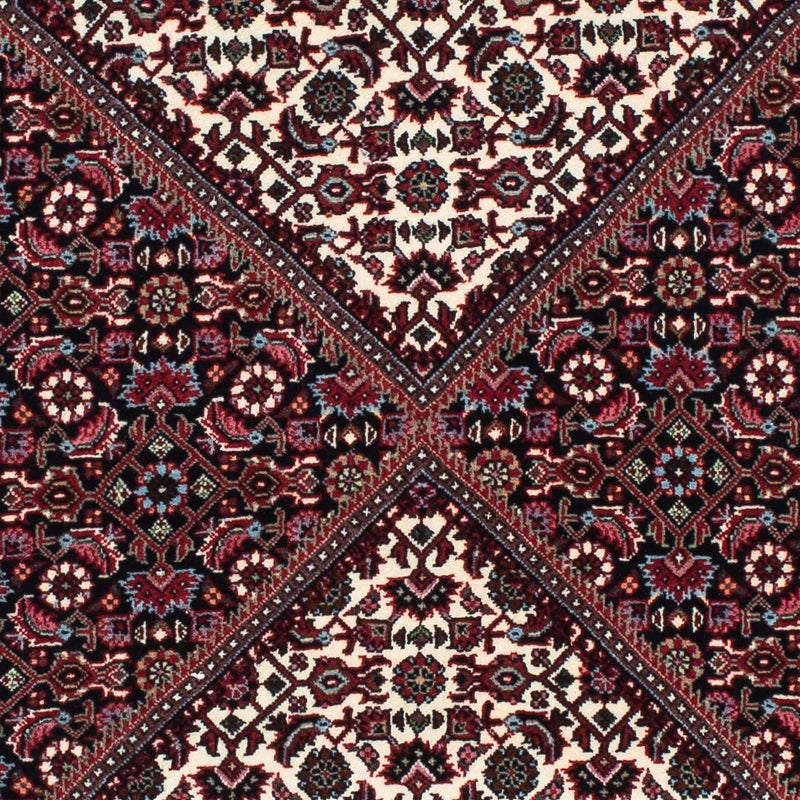 Tapis de couloir Tapis persan - Bidjar - 218 x 77 cm - bleu foncé