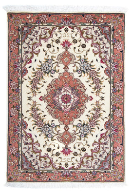 Tapis persan - Tabriz - Royal - 90 x 60 cm - beige