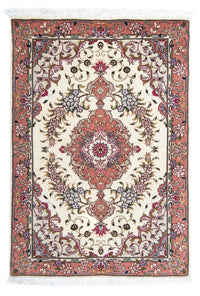 Tapis persan - Tabriz - Royal - 90 x 60 cm - beige