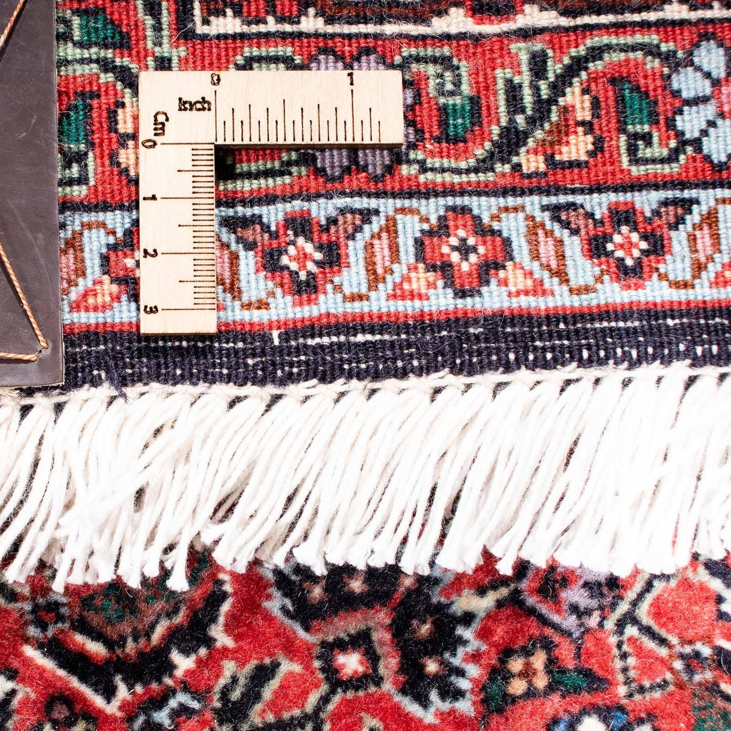 Tapis persan - Bidjar - 253 x 174 cm - rouge clair