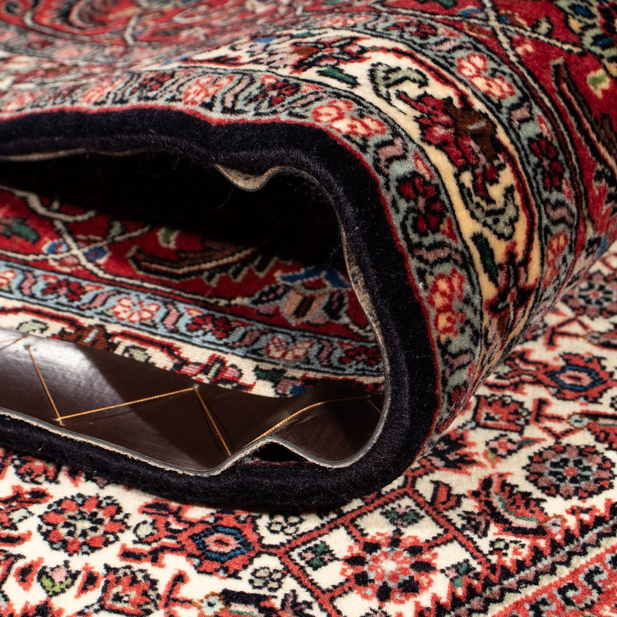 Tapis persan - Bidjar - 293 x 203 cm - rouge clair