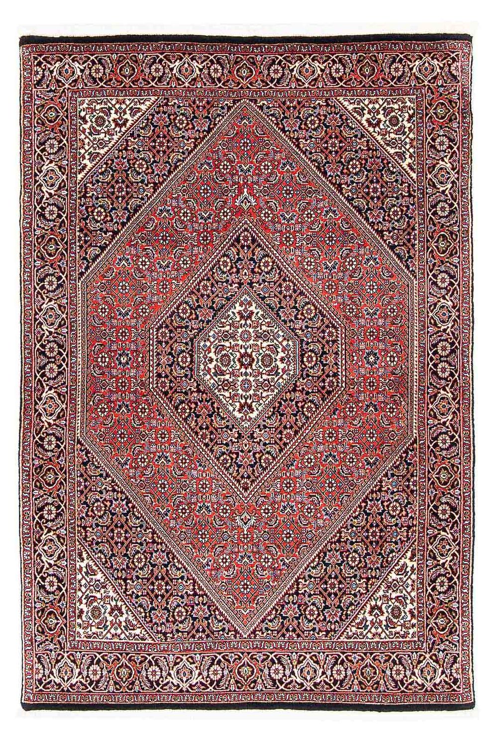 Tapis persan - Bidjar - 172 x 109 cm - rouge clair