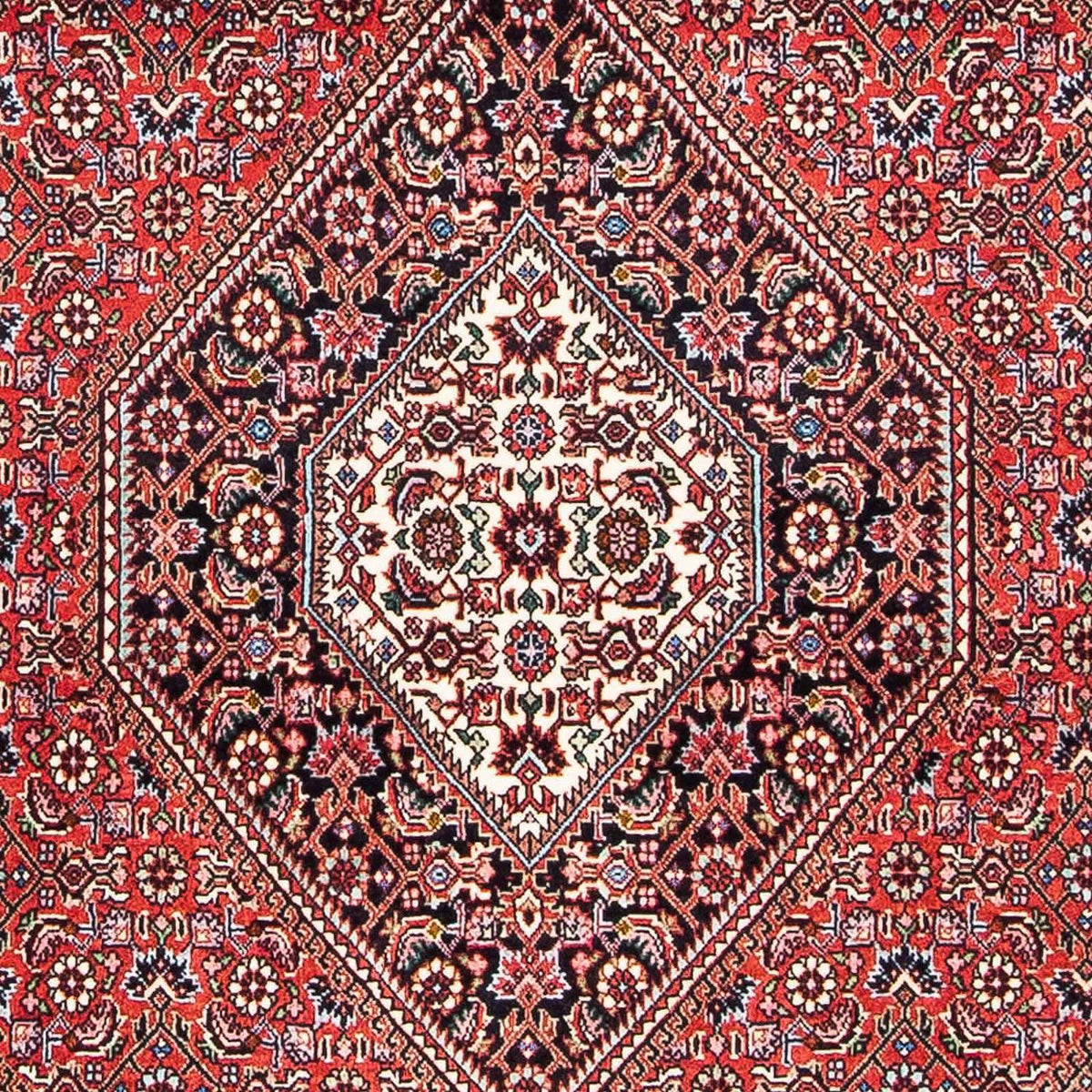 Tapis persan - Bidjar - 172 x 109 cm - rouge clair