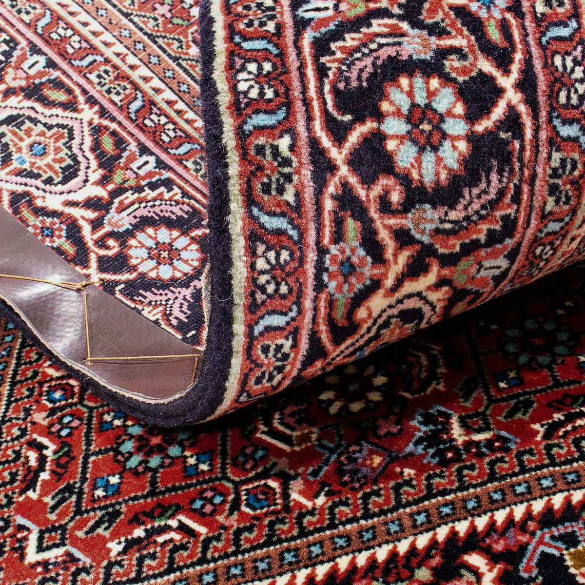 Tapis persan - Bidjar - 172 x 109 cm - rouge clair