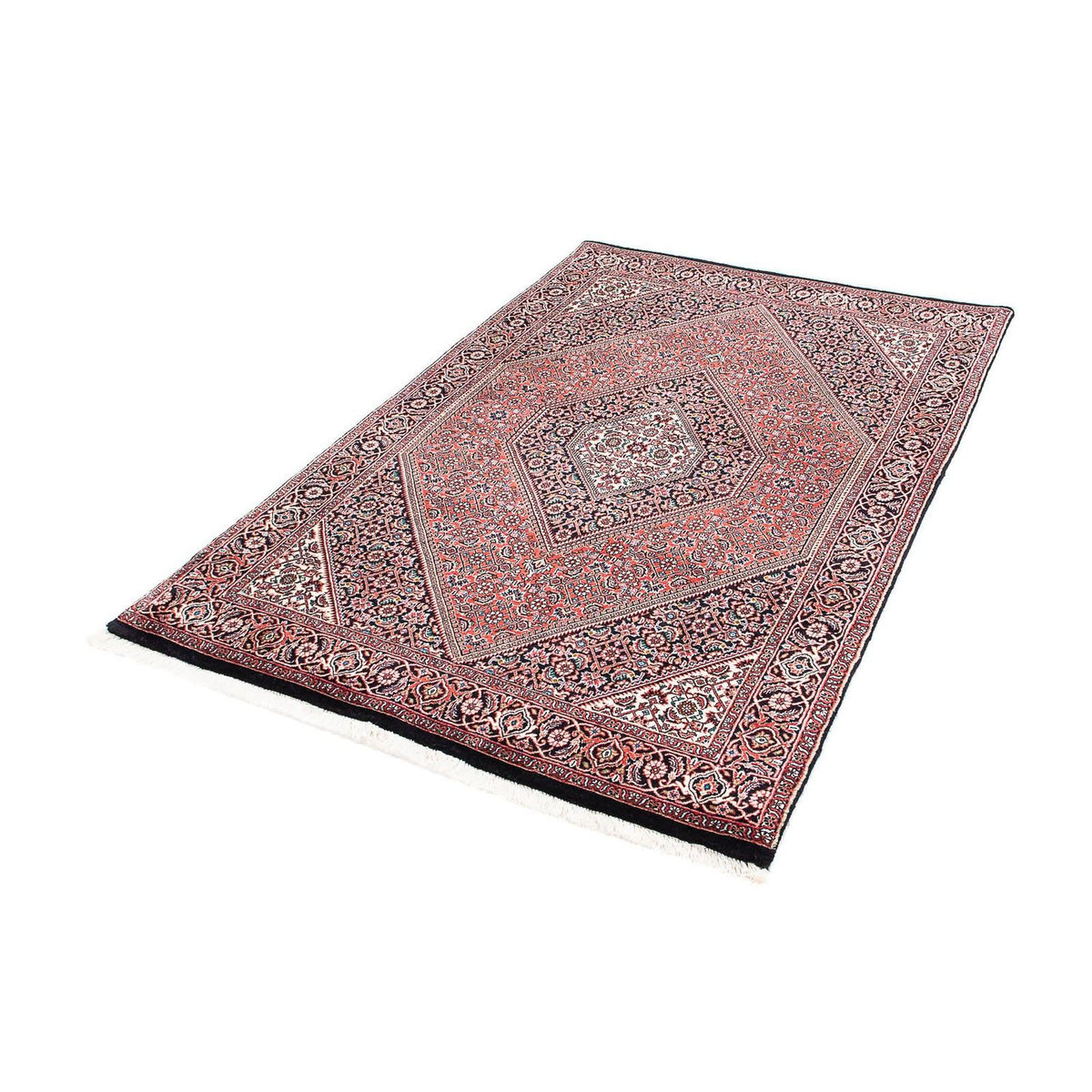 Tapis persan - Bidjar - 172 x 109 cm - rouge clair