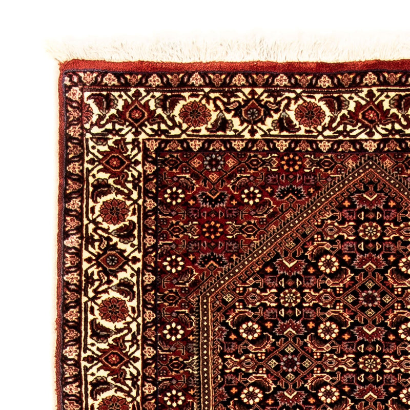 Tapis de couloir Tapis persan - Bidjar - 292 x 84 cm - rouge foncé