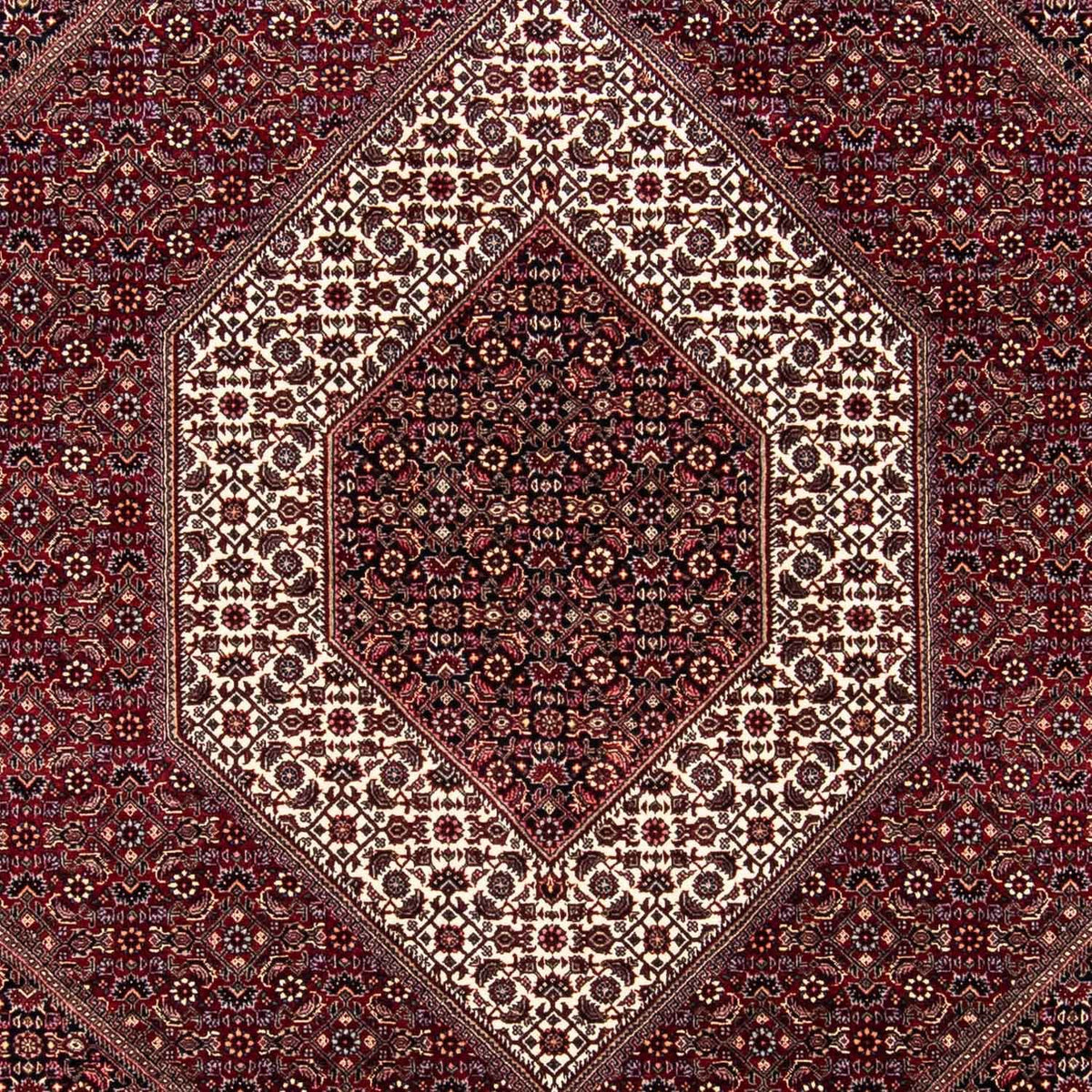 Tapis persan - Bidjar - 238 x 171 cm - rouge foncé