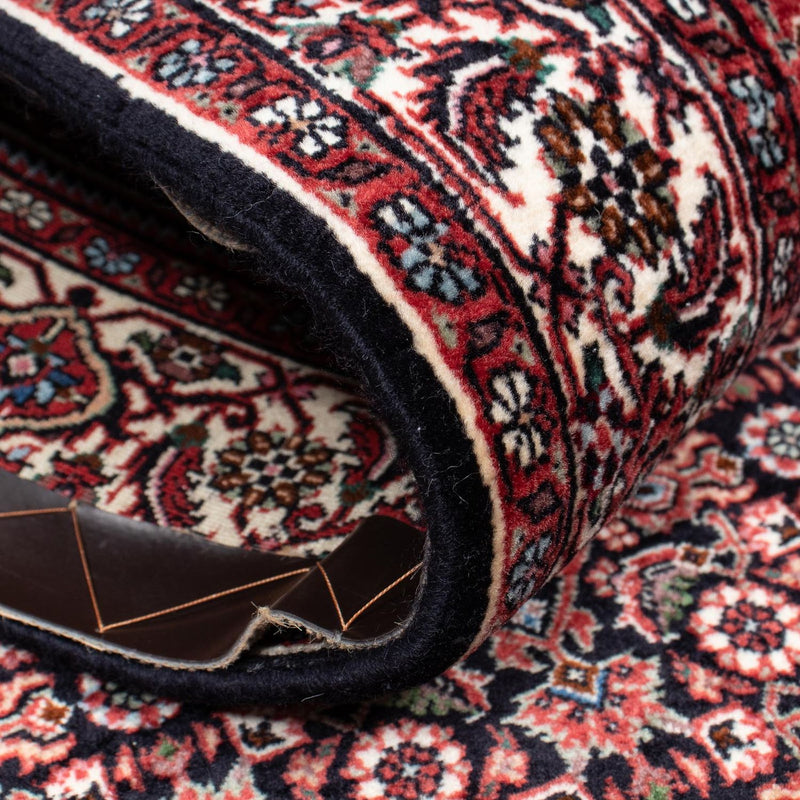 Tapis de couloir Tapis persan - Bidjar - 203 x 100 cm - bleu foncé