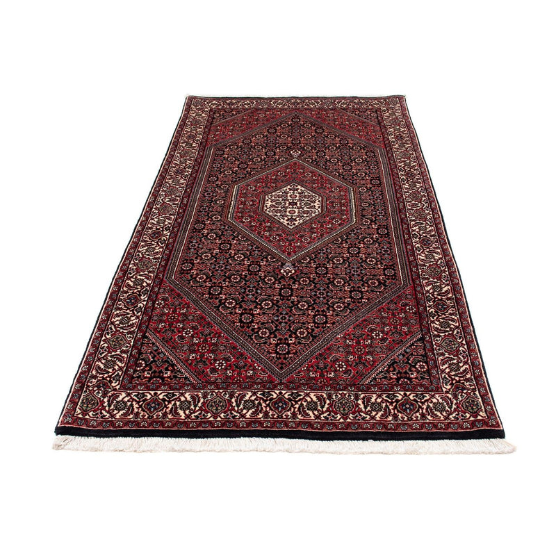 Tapis de couloir Tapis persan - Bidjar - 203 x 100 cm - bleu foncé