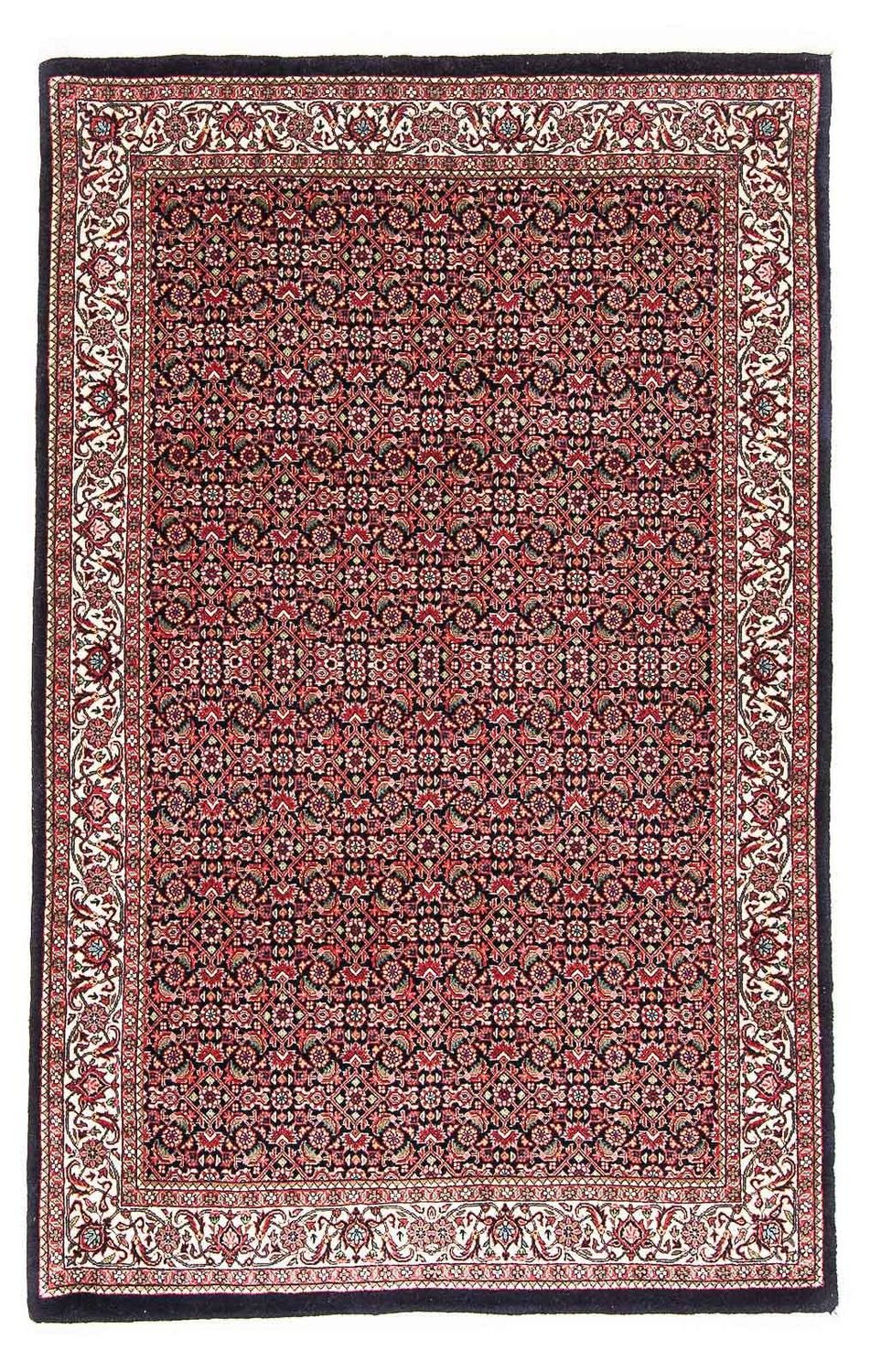 Tapis persan - Bidjar - 170 x 108 cm - bleu foncé