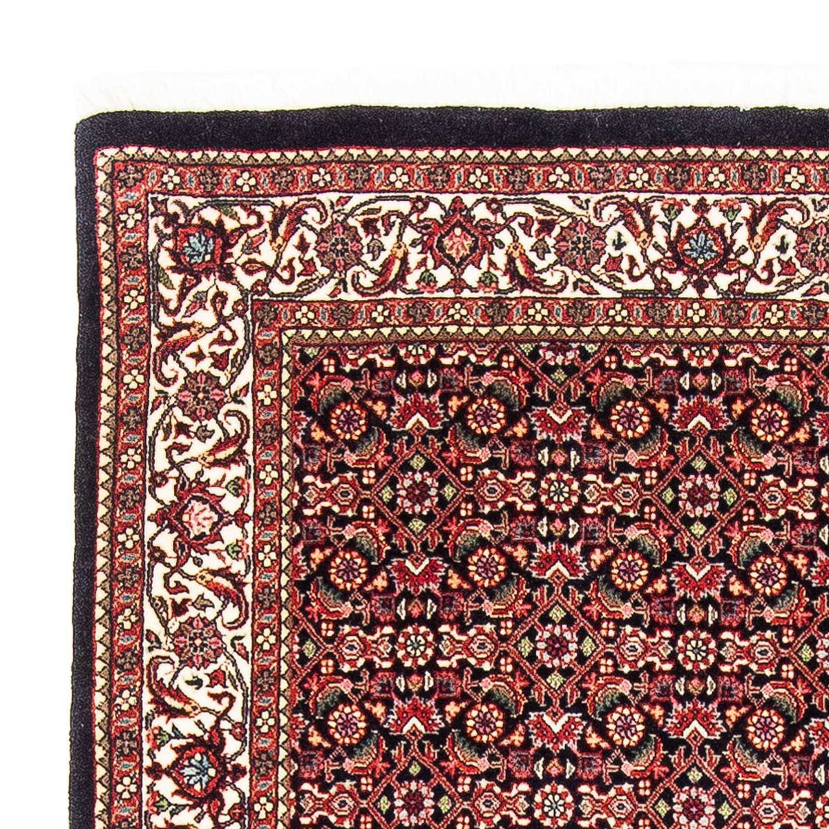 Tapis persan - Bidjar - 170 x 108 cm - bleu foncé