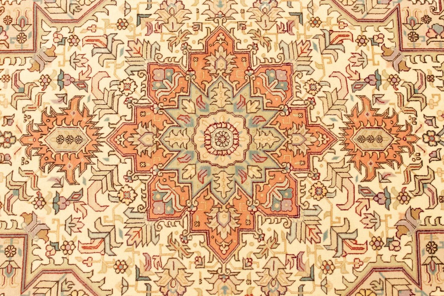 Tapis persan - Tabriz - Royal - 148 x 101 cm - beige