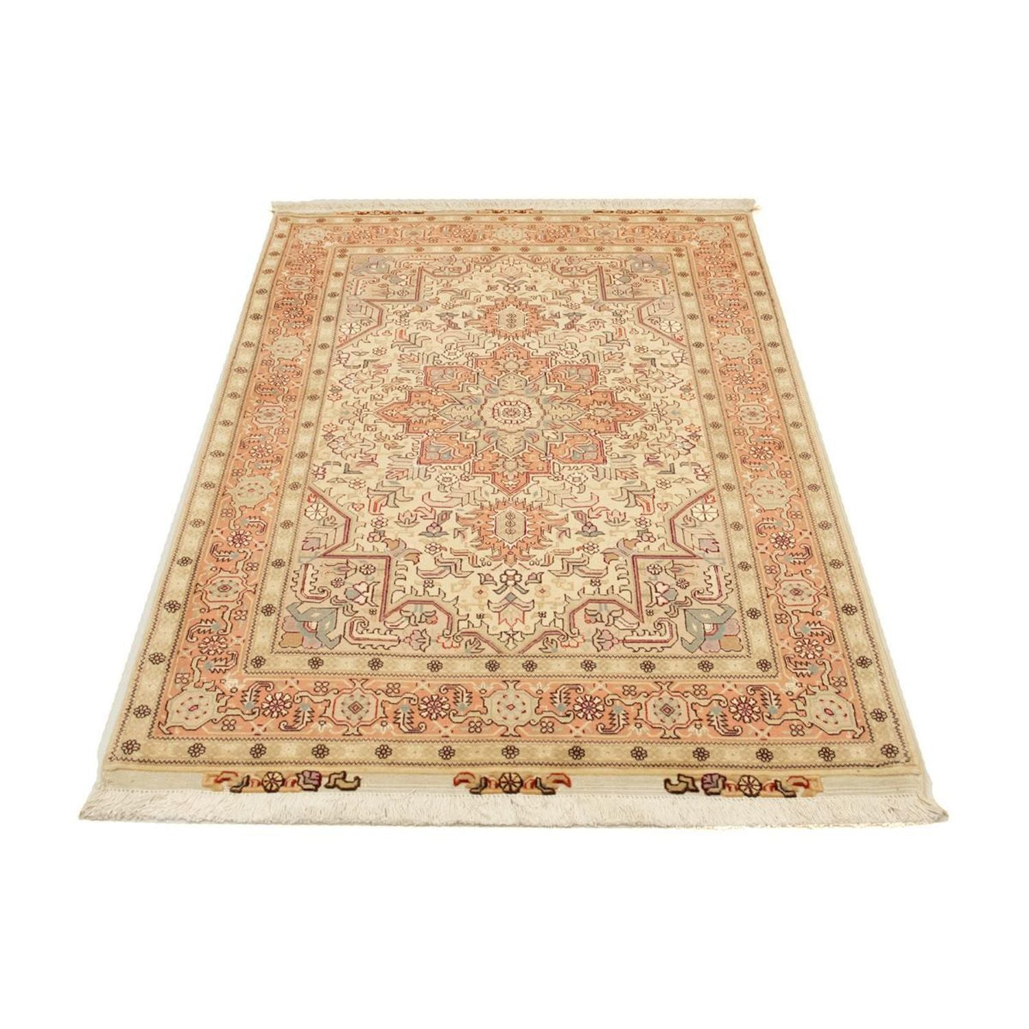 Tapis persan - Tabriz - Royal - 148 x 101 cm - beige