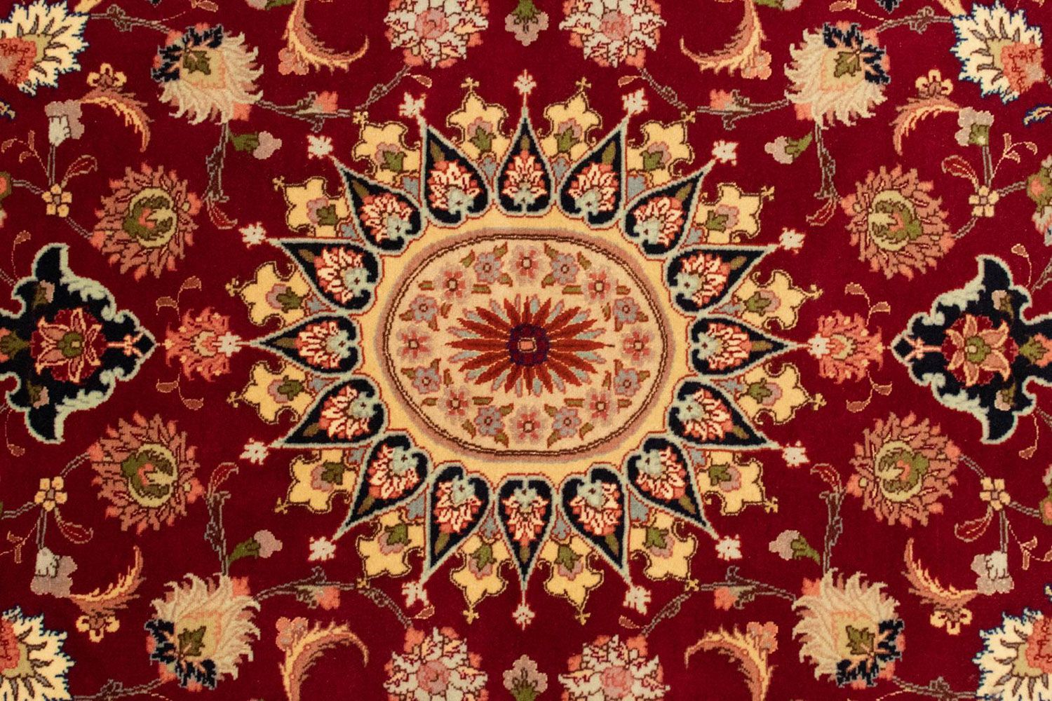 Tapis persan - Tabriz - Royal - 150 x 101 cm - rouge